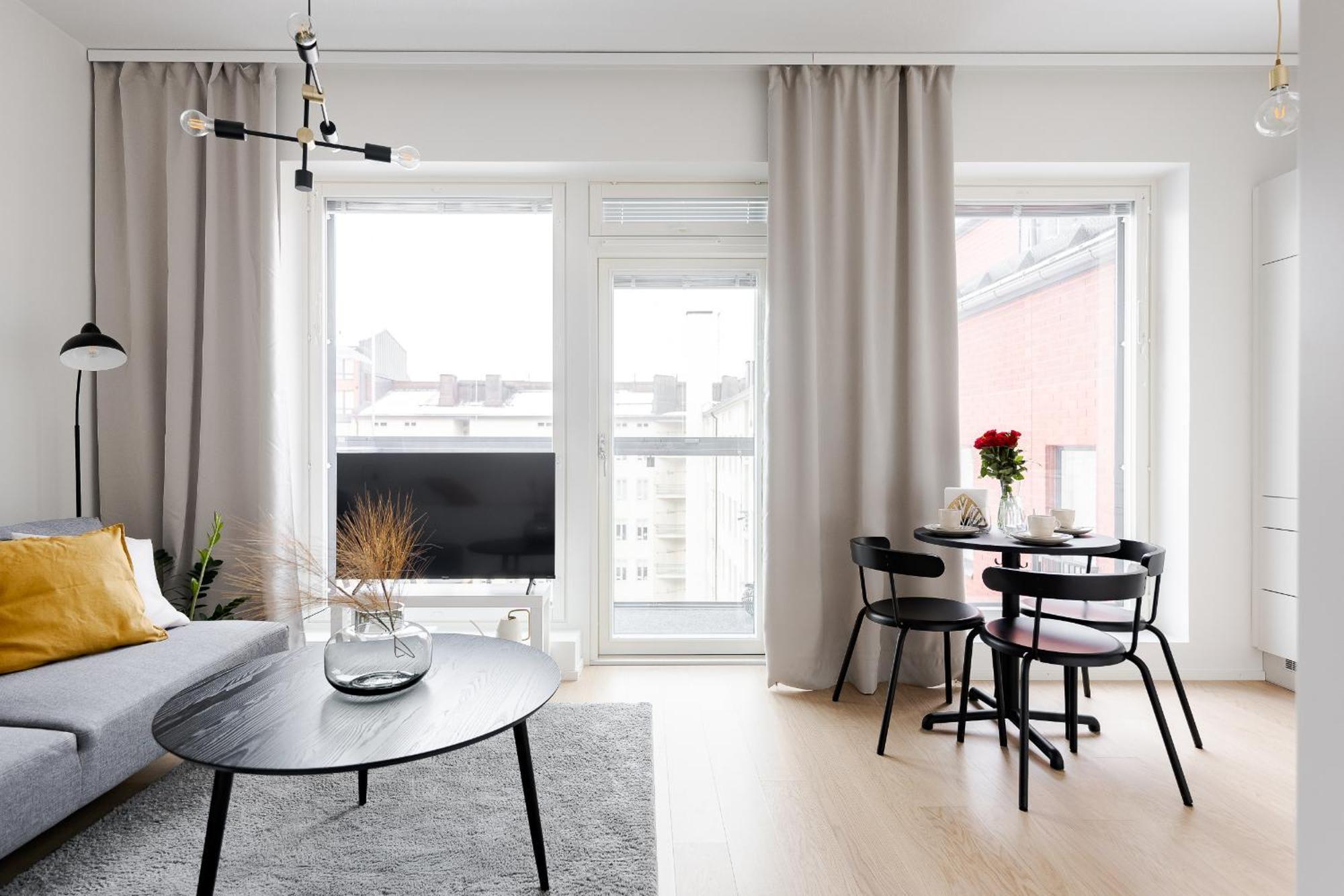 Ferienwohnung Great Location, Quiet And New With Balcony&Cafe Tampere Exterior foto